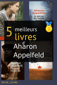 Livres d’ Aharon Appelfeld