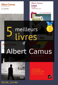 Livres d’ Albert Camus