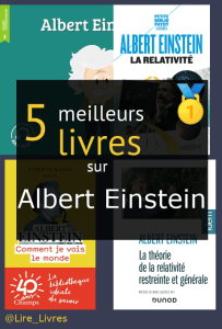 Livres sur Albert Einstein