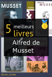 Livres d’ Alfred de Musset