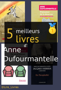 Livres d’ Anne Dufourmantelle