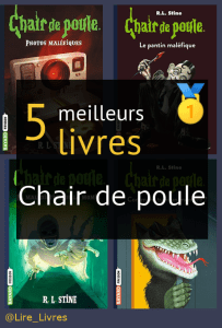 Livres  “Chair de poule”