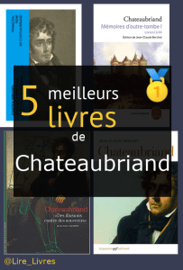 Livres de Chateaubriand