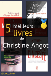 Livres de Christine Angot