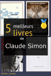 Livres de Claude Simon
