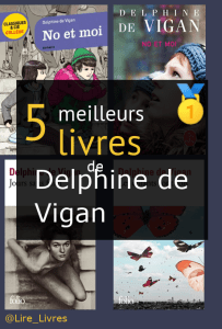 Livres de Delphine de Vigan