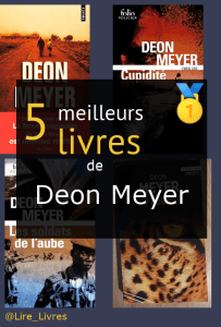 Livres de Deon Meyer