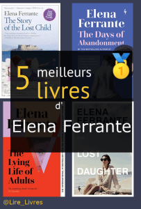 Livres d’ Elena Ferrante