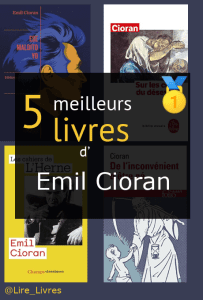 Livres d’ Emil Cioran