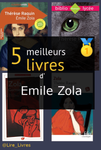 Livres d’ Émile Zola