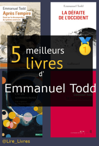 Livres d’ Emmanuel Todd