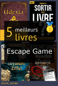 Livres  Escape Game