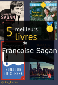 Livres de Françoise Sagan