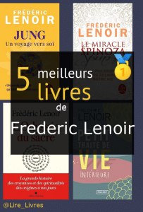 Livres de Frédéric Lenoir