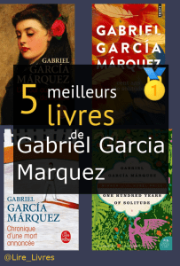 Livres de Gabriel Garcia Márquez