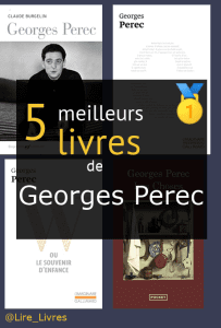 Livres de Georges Perec