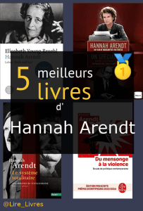 Livres d’ Hannah Arendt