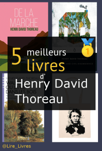 Livres d’ Henry David Thoreau