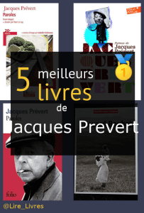 Livres de Jacques Prévert
