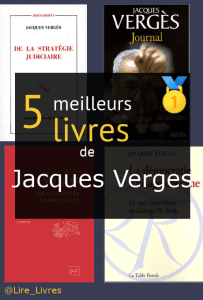 Livres de Jacques Vergès