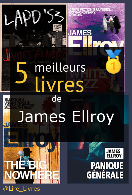 ≡ Les meilleurs livres de James Ellroy →【Comparatif 2025】