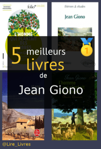 Livres de Jean Giono