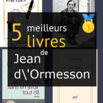 Livres de Jean d’Ormesson