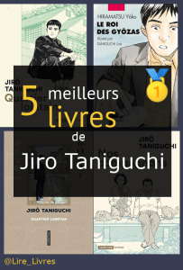 Livres de Jirô Taniguchi