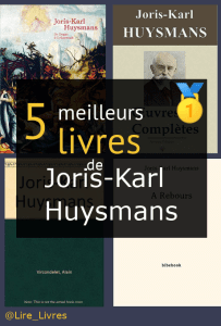 Livres de Joris-Karl Huysmans