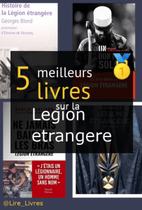 Livres sur la Légion étrangère