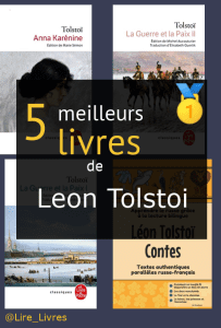 Livres de Léon Tolstoï