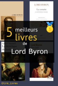Livres de Lord Byron