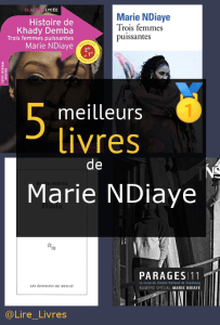 Livres de Marie NDiaye