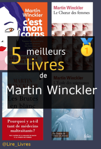 Livres de Martin Winckler