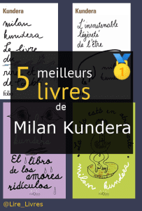 Livres de Milan Kundera