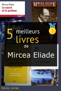 Livres de Mircea Eliade