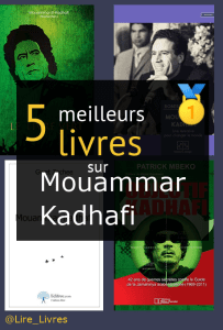 Livres sur Mouammar Kadhafi