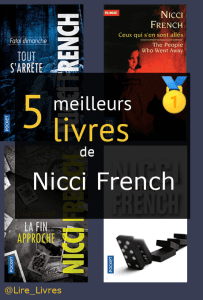 Livres de Nicci French
