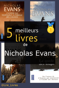 Livres de Nicholas Evans