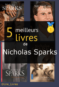 Livres de Nicholas Sparks