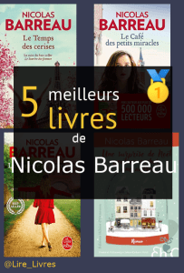 Livres de Nicolas Barreau