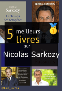 Livres sur Nicolas Sarkozy