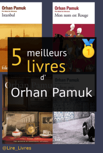 Livres d’ Orhan Pamuk