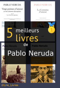 Livres de Pablo Neruda