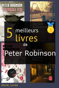 Livres de Peter Robinson