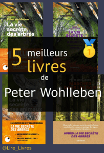 Livres de Peter Wohlleben