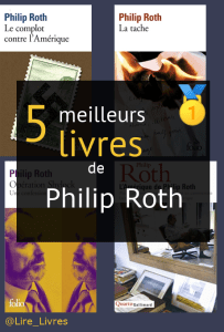 Livres de Philip Roth