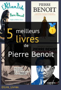 Livres de Pierre Benoit
