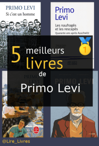 Livres de Primo Levi