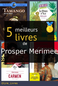 Livres de Prosper Mérimée